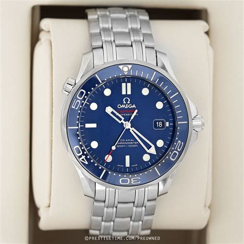 2nd hand omega seamaster|men's omega seamaster pre owned.